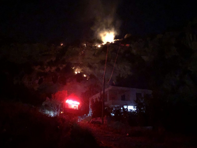 Hatay'da, ağaçlık bölgede 4 farklı noktada birden yangın çıktı! - Resim: 4