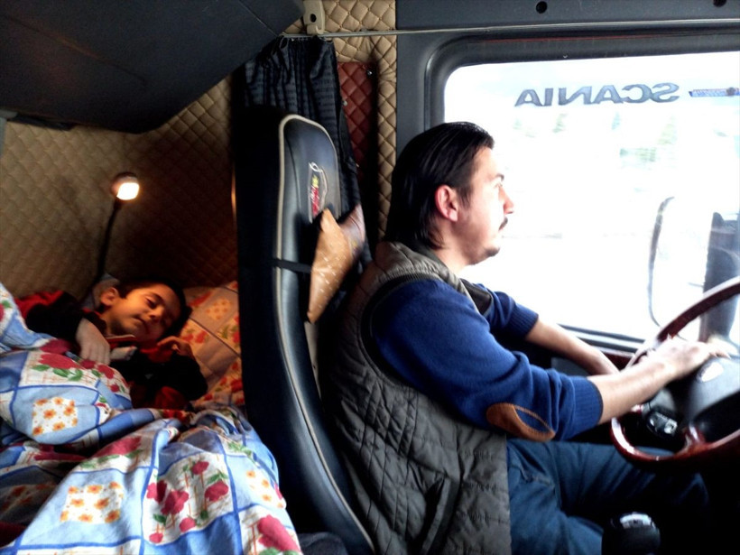 Kastamonulu çiftin hayatları "Ömrüm" adını verdikleri tırda geçiyor! Kamyon evleri oldu - Resim: 3