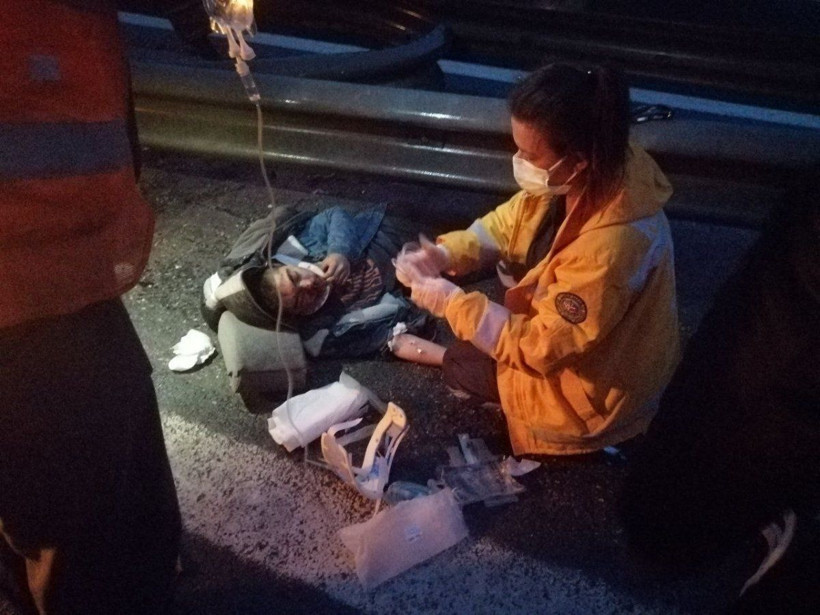 TEM'de 26 aracın birbirine girdiği feci kaza! İstanbul yönü trafiğe kapandı - Resim: 3