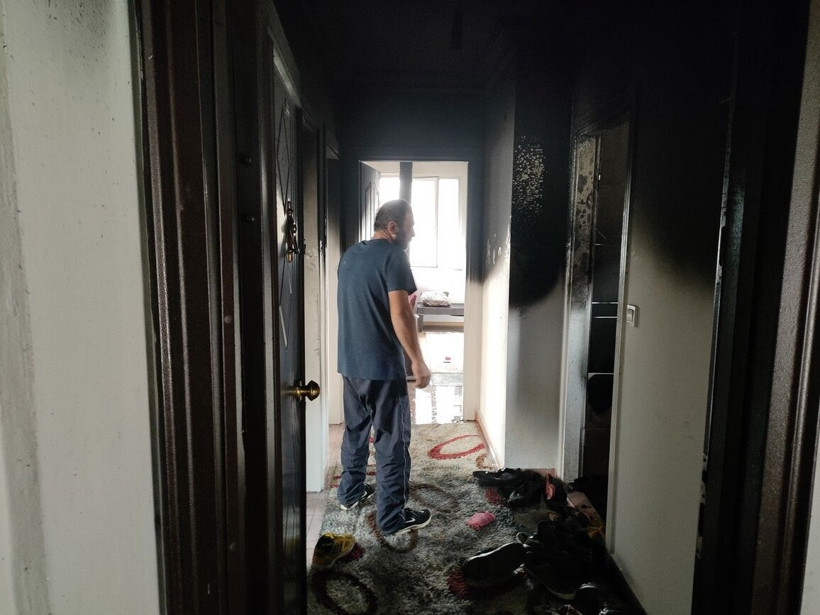 Antalya'da dünyası başına yıkıldı gözyaşlarına boğuldu! Banyoda başladı kısa sürede büyüdü - Resim: 2