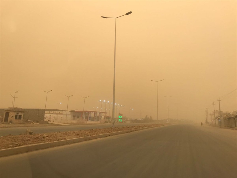 Kum fırtınası hayatı felç etti! Nefes alınmıyor onlarca kişi 'boğulma' şikayetiyle hastaneye koştu - Resim: 2
