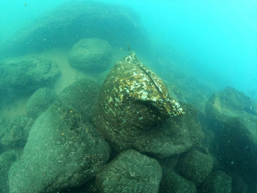 Van Gölü'nün çekilmesiyle ortaya çıktı dalgıçlar görüntüledi - Resim: 1