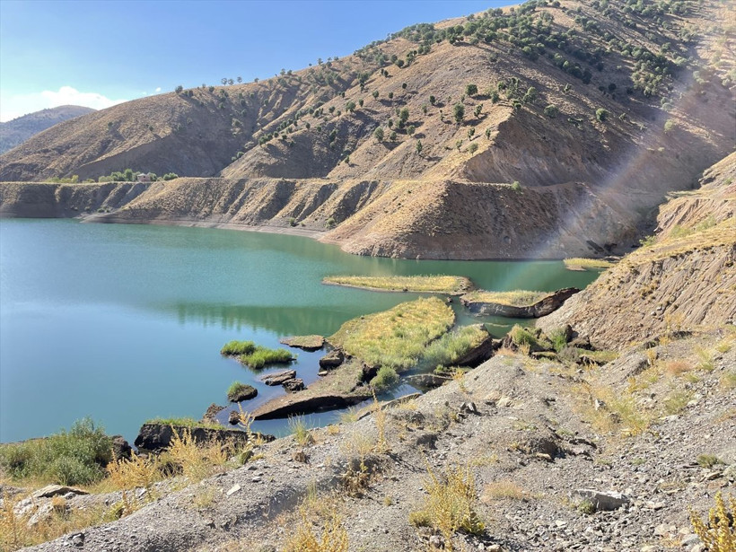 Çat Barajı'ndan kötü haber! Yüzen adalar karaya oturdu 1 metrekaresi bile hayati... - Resim: 4