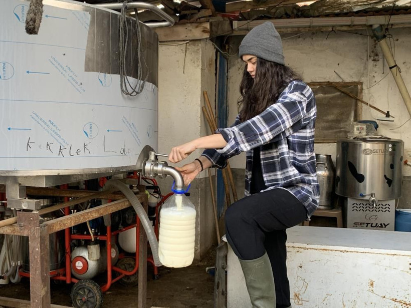 Herkes evlenmesini bekliyordu! 23 yaşında işinden istifa edip hayalleri için sütçü oldu - Resim: 3