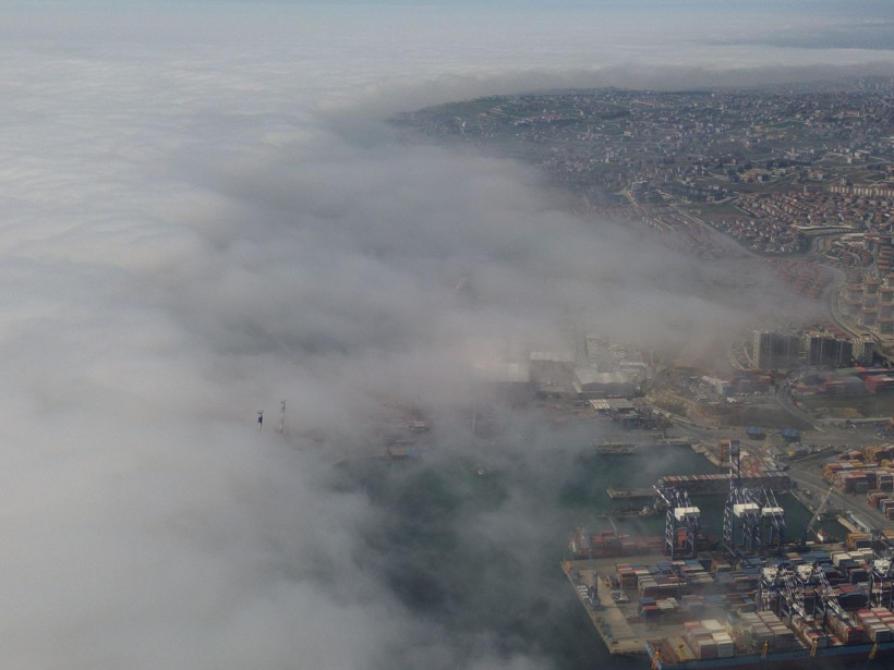 İstanbul'da bugün: 'Sis denizi' kartpostallık manzaralar oluşturdu - Resim: 3