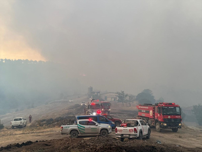Sakarya-Bilecik sınırındaki yangın büyüyor: Köyler tahliye edildi - Resim: 3