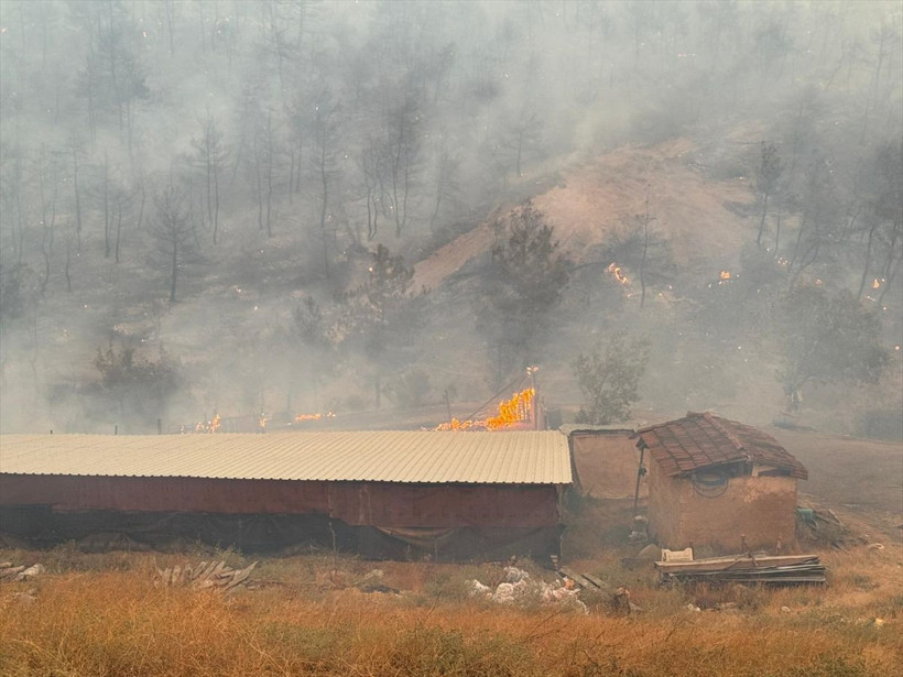 Sakarya-Bilecik sınırındaki yangın büyüyor: Köyler tahliye edildi - Resim: 4