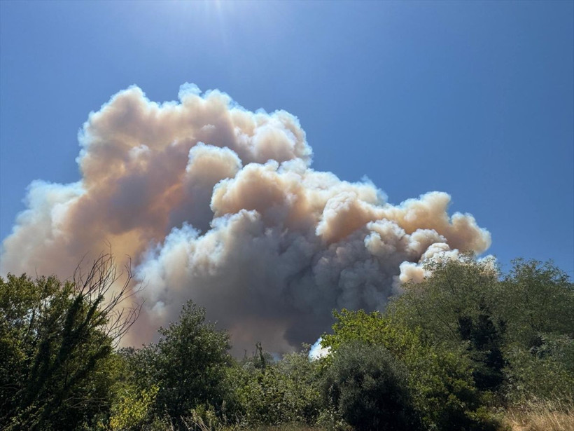 Sakarya'da yeni yangın çıktı! Geyve'de dumanlar gökyüzünü sardı - Resim: 4