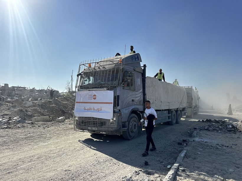 Ateşkes yapıldı! Gazze'ye yardım tırları ulaşıyor halk evlerine dönüyor - Resim: 1