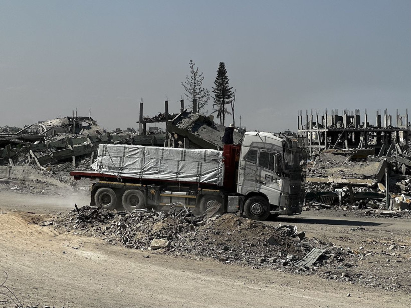 Ateşkes yapıldı! Gazze'ye yardım tırları ulaşıyor halk evlerine dönüyor - Resim: 4