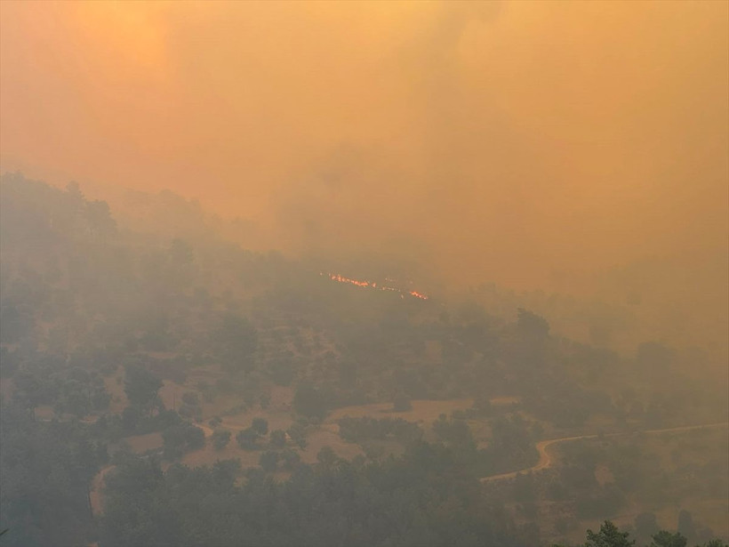 Seydikemer orman yangınından kötü haberler! Kaş'taki yangın da ürkütüyor - Resim: 3