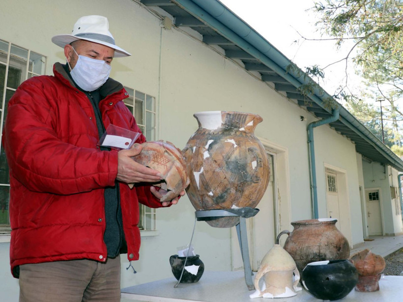 Kayseri'de bulundu 4 bin 200 yıllık mezar küpü TÜBİTAK projesinde incelenecek - Resim: 3