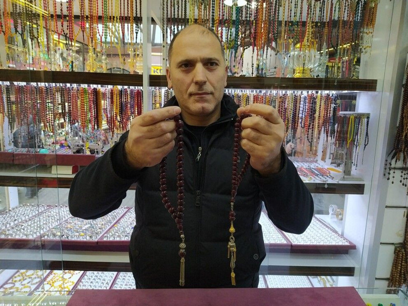 30 milyon yıllık! Stresi yok ediyor: Bursa'da tespihin fiyatını duyan inanamadı - Resim: 1