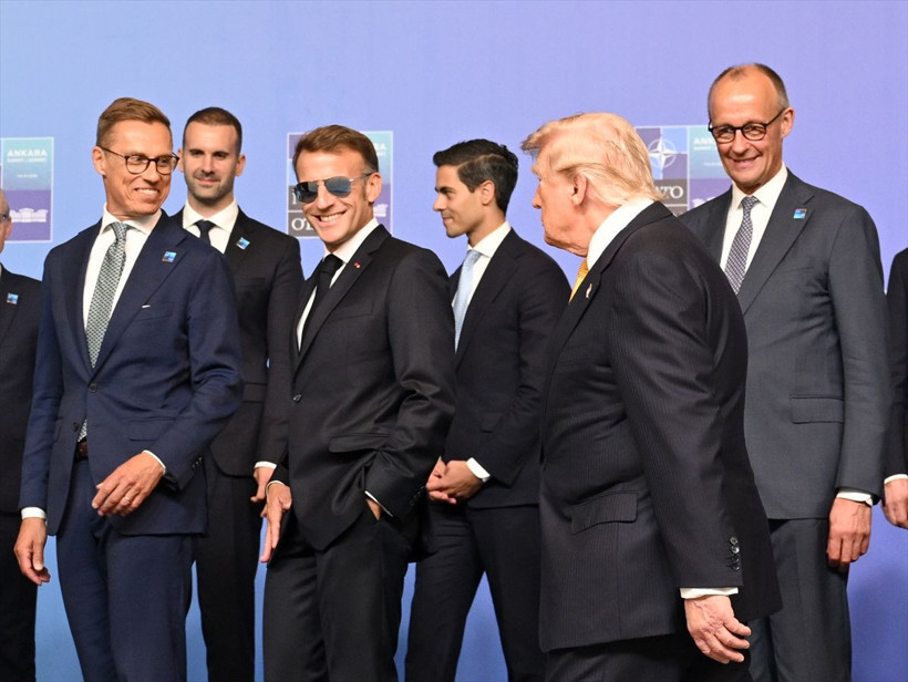 Tarihi NATO Zirvesi'nde ikinci gün! Aile fotoğrafı çekildi - Resim: 4