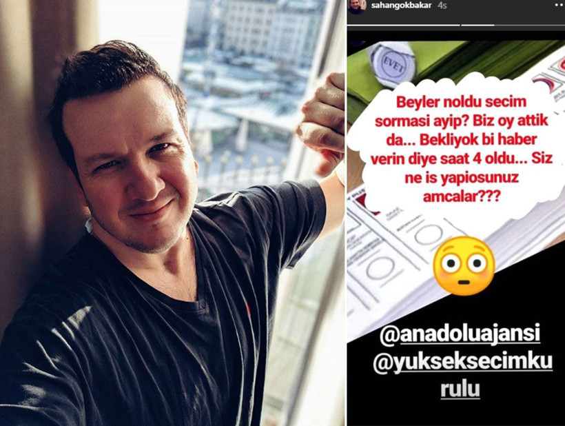 Şahan Gökbakar Anadolu Ajansı ile YSK'yı topa tuttu! - Resim: 2