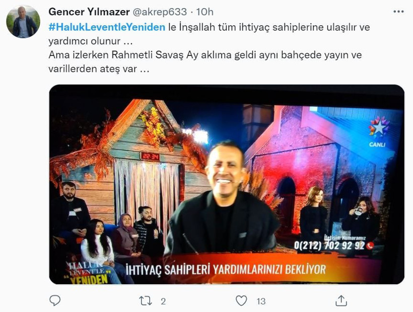 STAR TV 'Haluk Levent'le Yeniden' TT oldu Sosyal medya 'Savaş Ay'a benzetti - Resim: 4