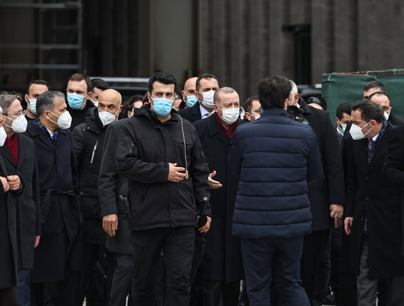 Cumhurbaşkanı Erdoğan, AKM ve Taksim Camii'nde incelemelerde bulundu - Resim: 1