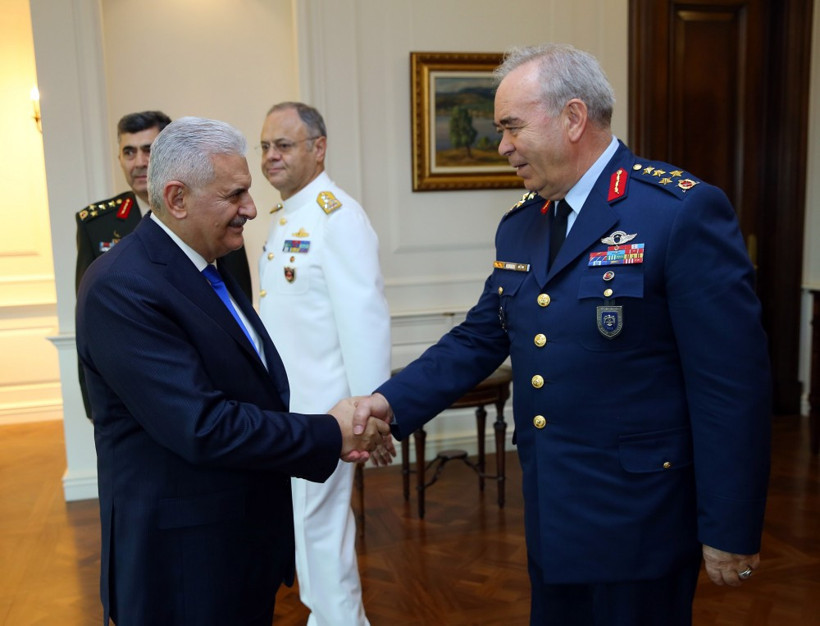 Başbakan Binali Yıldırım'a veda ziyareti - Resim: 3