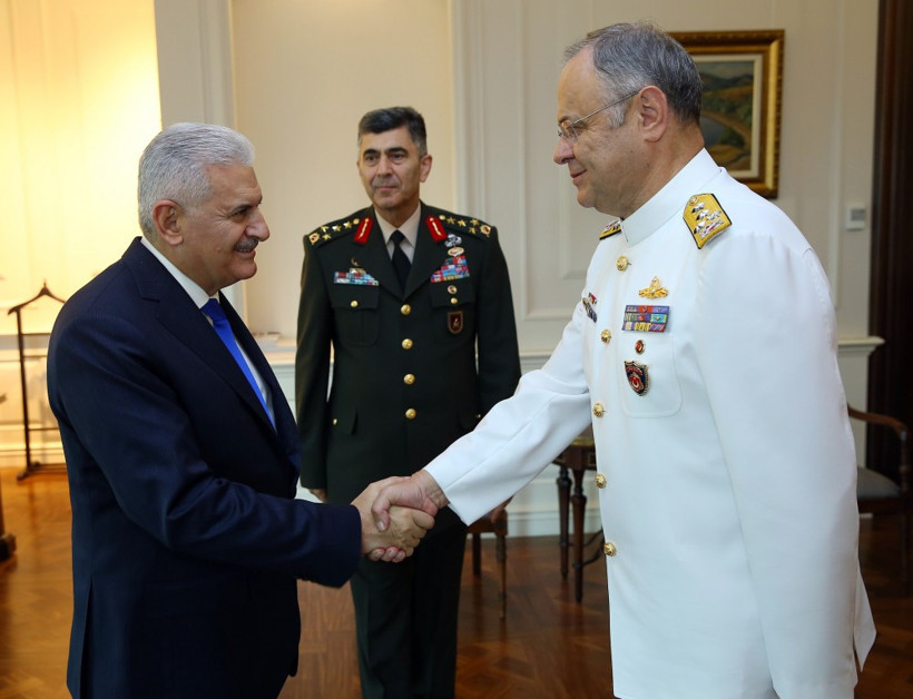 Başbakan Binali Yıldırım'a veda ziyareti - Resim: 2