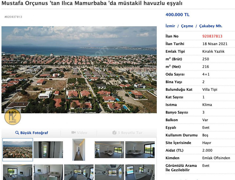 Yazlık kiraları sezonluk 400 bin liraya yükseldi! Çifte vurgun yapıyorlar - Resim: 4