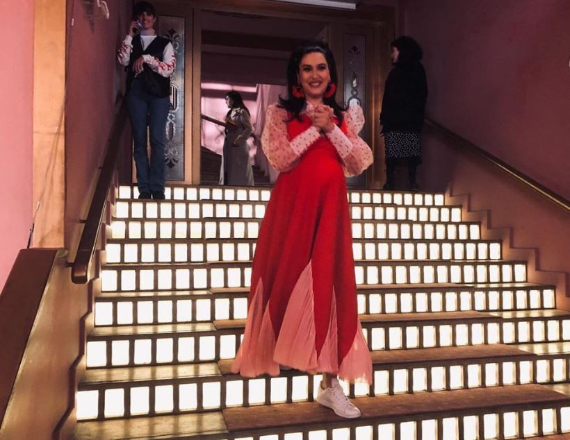 Bergüzar Korel klibinde eşi Halit Ergenç ile rol aldı "baby shower gibi klip çektik" - Resim: 3