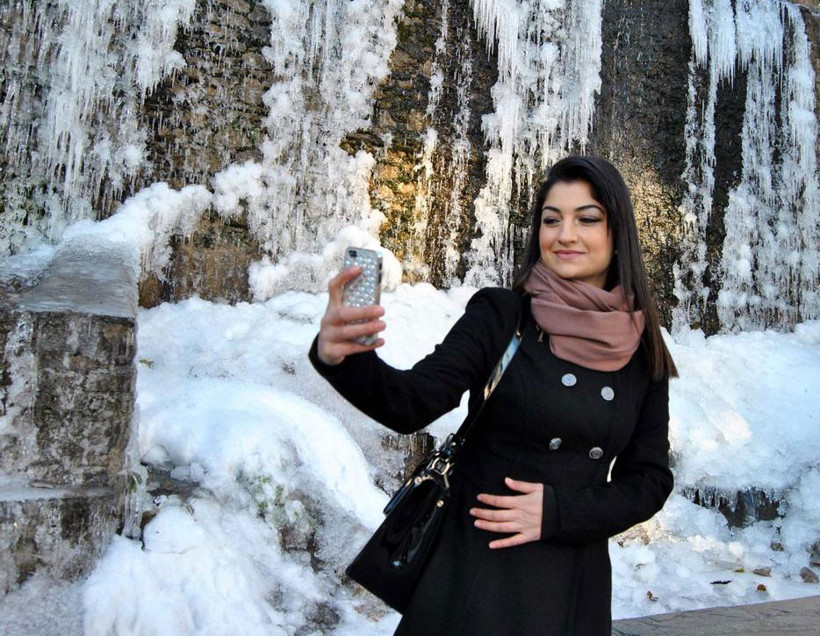 Sibirya değil Türkiye Eskişehir'de nehir dondu - Resim: 2