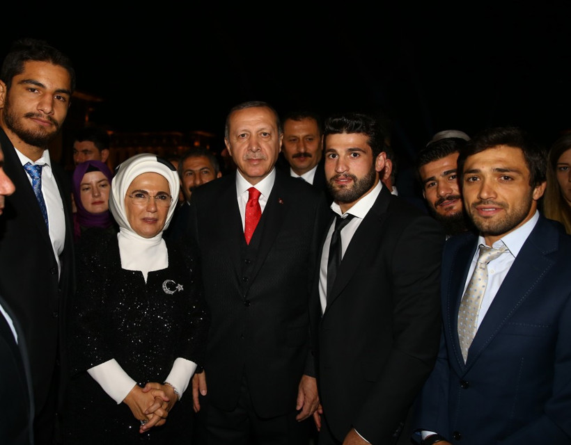 Cumhurbaşkanlığı Külliyesi'nde Zafer Bayramı  resepsiyonu - Resim: 2