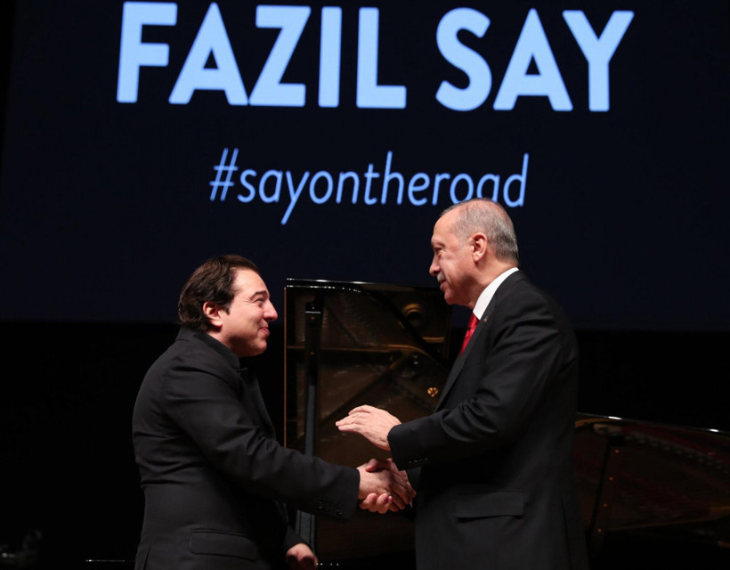 Cumhurbaşkanı Erdoğan, Fazıl Say konserine katıldı - Resim: 1