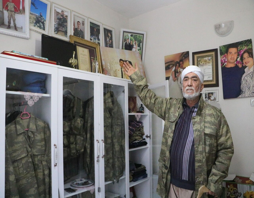 Evladı şehit olan baba alkolü bıraktı! Şehit oğlunun odası depremde hiç zarar görmedi - Resim: 1