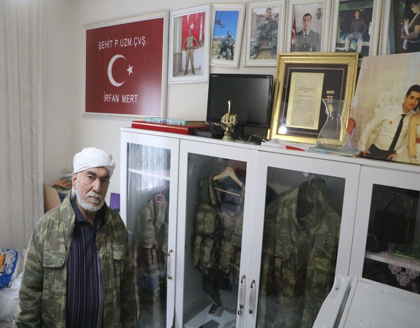 Evladı şehit olan baba alkolü bıraktı! Şehit oğlunun odası depremde hiç zarar görmedi - Resim: 2