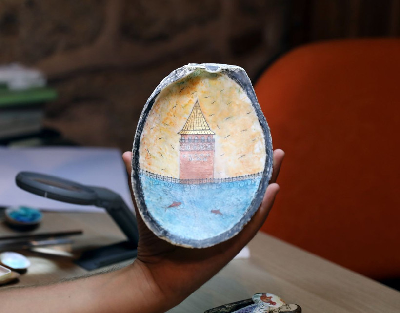 Gazoz kapağı, taş ve deniz kabuklarından bakın neler yapıyor! - Resim: 4