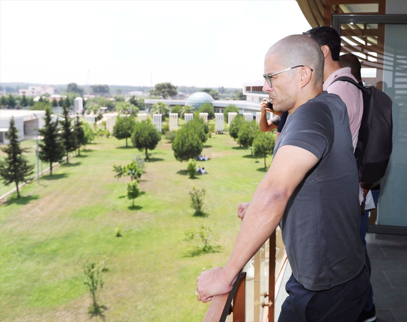 Antalyaspor'un yeni teknik direktörü Alex, kulübün tesislerini gezdi - Resim: 3