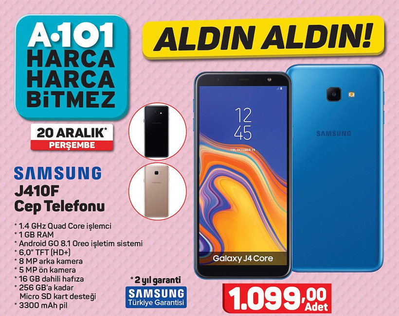 A101 20 Aralık aktüel kataloğ ürünlerin güncel fiyatları  - Resim: 3