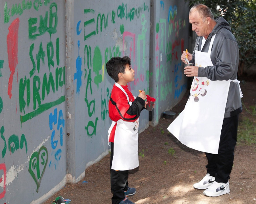 Florya’da 23 Nisan coşkusu! Terim'i hiç böyle görmediniz - Resim: 2