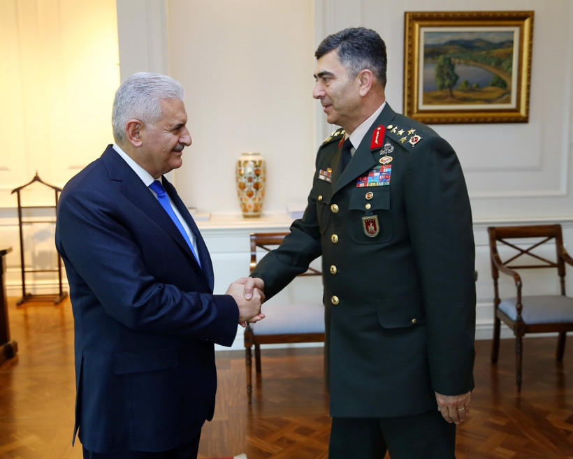 Başbakan Binali Yıldırım'a veda ziyareti - Resim: 1