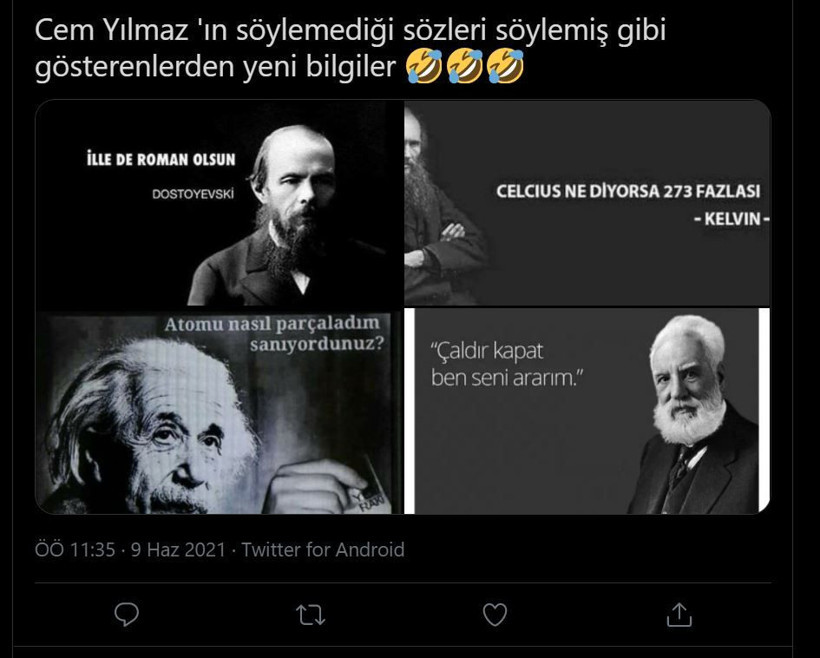 Namaz kafir rakılı sözü görünce demediğini bırakmadı! Cem Yılmaz Twitter'da olay oldu - Resim: 8