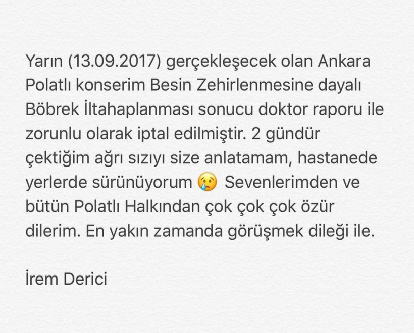 İrem Derici yine hastanelik oldu - Resim: 3