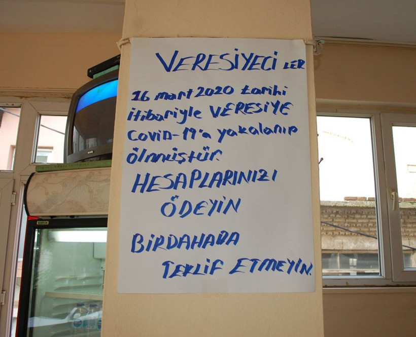 Tekirdağ'da kahveci astı müşterileri şaşkınlıkla okudu - Resim: 3