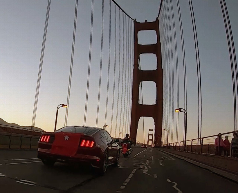 15 Temmuz şehitleri Golden Gate köprüsünde anıldı - Resim: 3