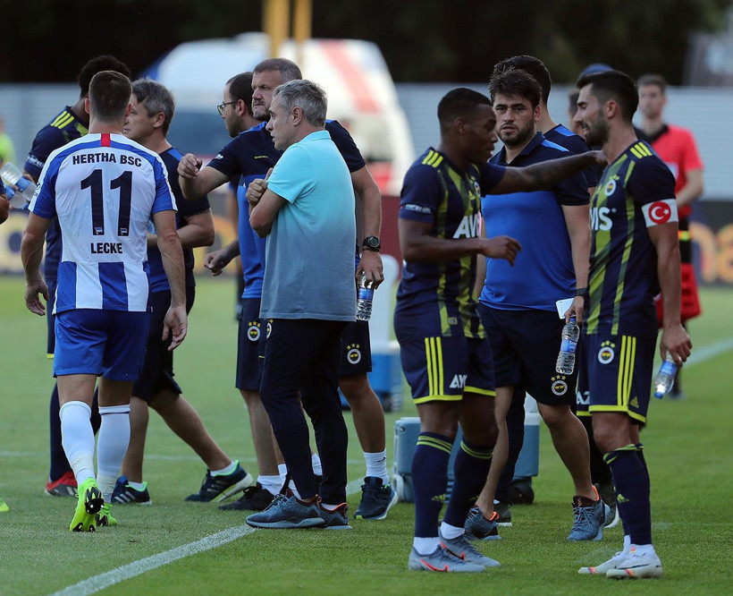 Fenerbahçe hazırlık maçında Hertha Berlin'e mağlup oldu - Resim: 3