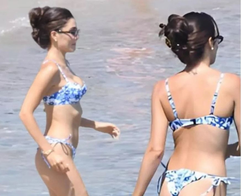 Hande Erçel yurtdışından sonra şimdi de kendini Bodrum sularına bıraktı... - Resim: 2