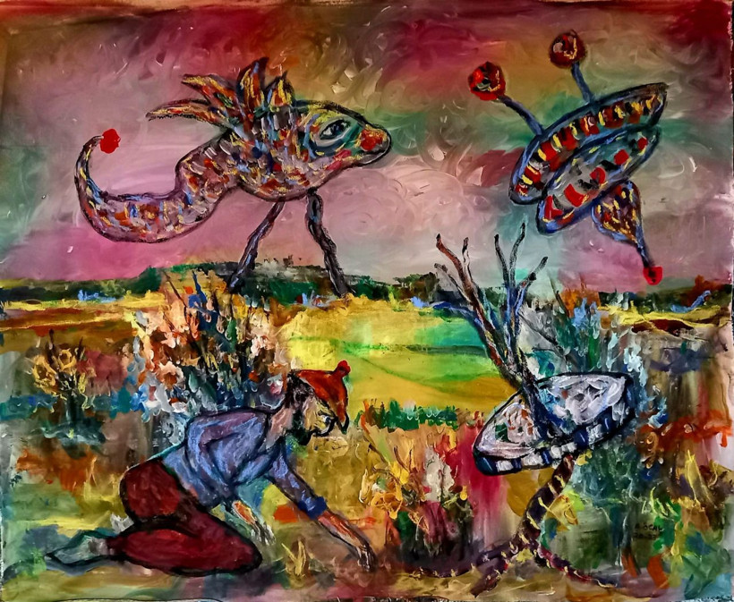 Türkiye'nin tanımış ressamları bağışladı depremzedeler için müzayedede satılıp bağışlanacak - Resim: 3