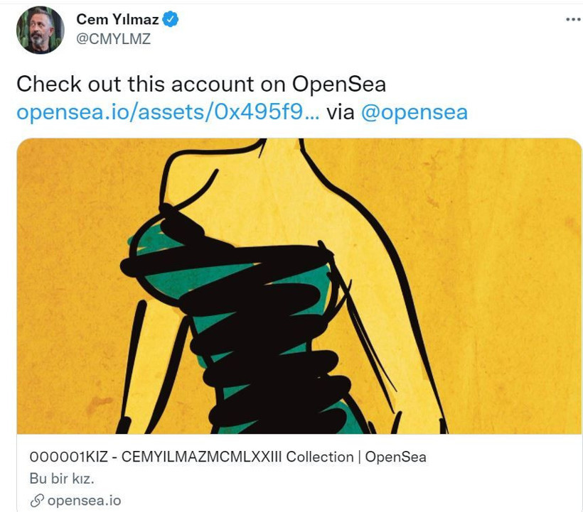 Cem Yılmaz'ın yeni işi 'NFT' nedir Twitter'dan satışa sundu - Resim: 3