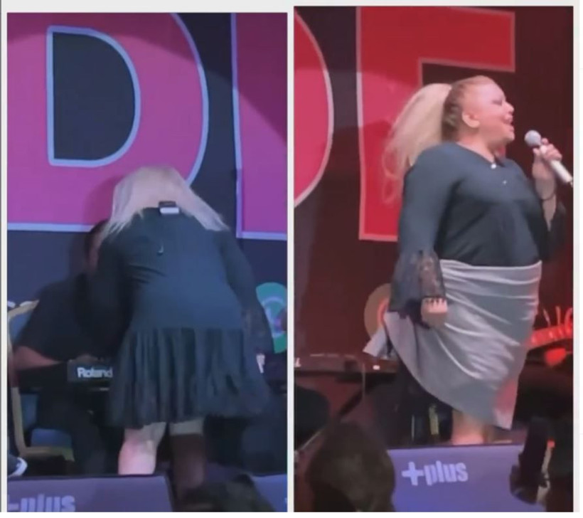 Kibariye eşi Ali Küçükbalçık kıskandı diye beline masa örtüsü taktı - Resim: 2