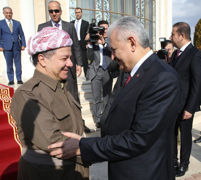 Başbakan Yıldırım Barzani ile görüştü - Resim: 2