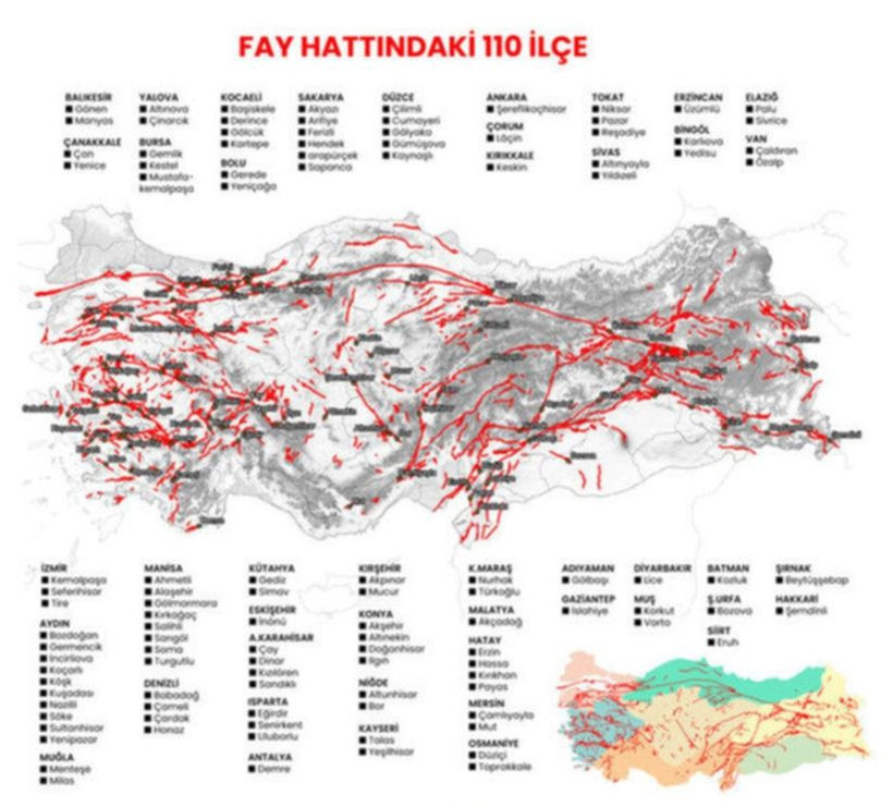 Türkiye'de deprem riski olmayan iller hangileri? AFAD Türkiye deprem haritası: En güvenli iller belli oldu! - Resim: 3