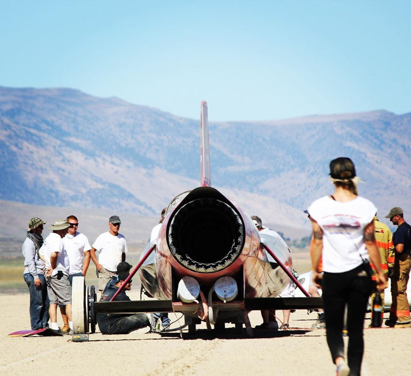 En hızlı kadın namı vardı! Ünlü yarışçı Jessi Combs hız rekorunu kıracakken öldü - Resim: 1