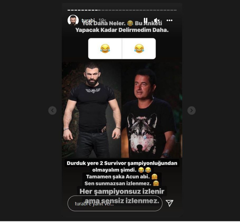 Survivor All Star 2022 öncesi Turabi'den Acun Ilıcalı'yı kızdıracak anket: Sizce kim sunmalı? - Resim: 4