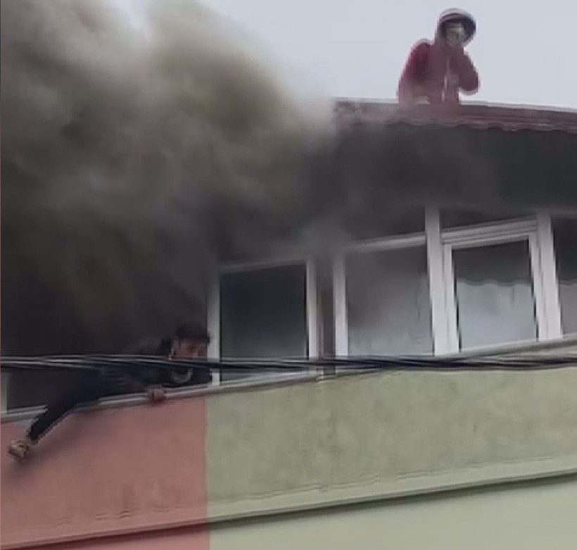 Ümraniye'de iki çocuğu kurtarma anlarının en net görüntüleri ortaya çıktı - Resim: 4