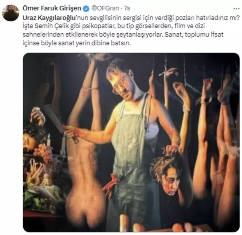 Surlardaki vahşet sonrası oyuncu Uraz Kaygılaroğlu gündemde! Verdiği pozlar olay oldu - Resim: 9